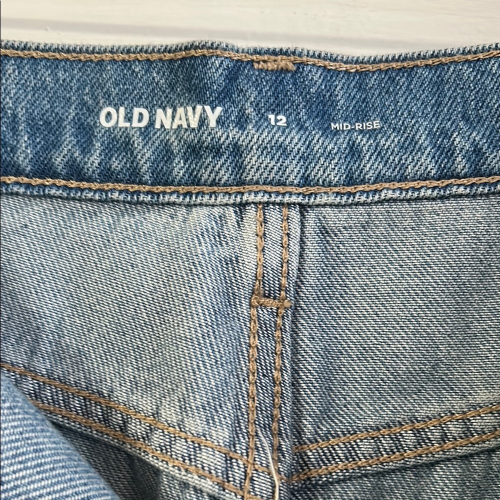 Old Navy Mid-Rise Blue Jeans